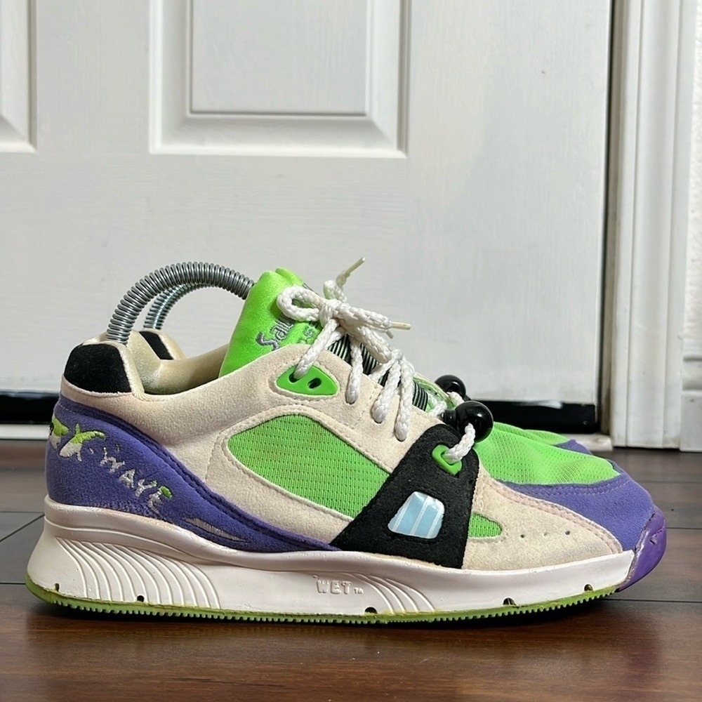 Saucony Originals Crosswave X-Wave Lace Up Sneakers 8 Vintage Rare Made in USA